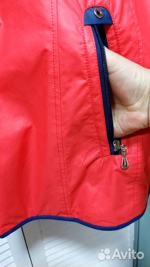Ветровка красная,большой размер