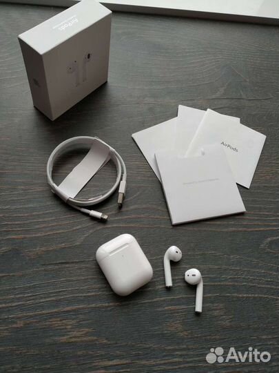 Беспроводные наушники apple airpods 2