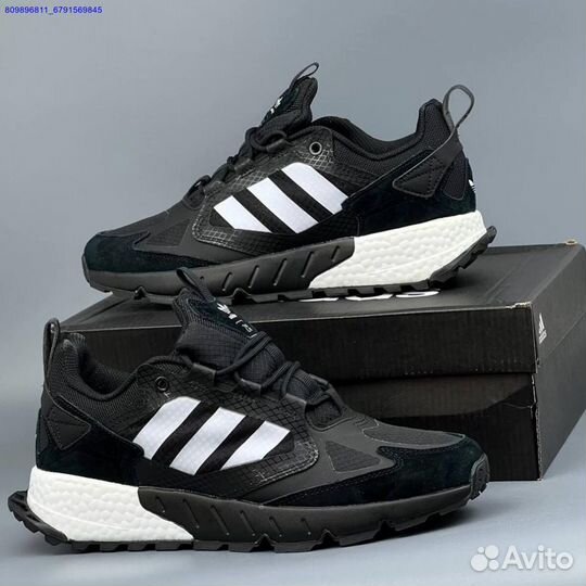 Кроссовки Adidas ZX 1000 Black (Арт.82998)