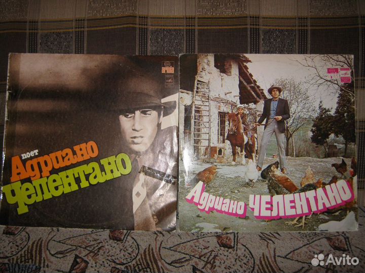 Пластинка Адриано Челентано