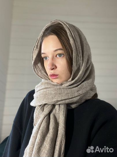Шарф-платок из кашемира