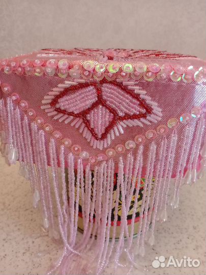 Узбекская национ. праздничная шапочка для девочки