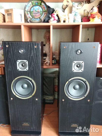 Акустика Sony SS-E212, колонка-сабвуфер JVC