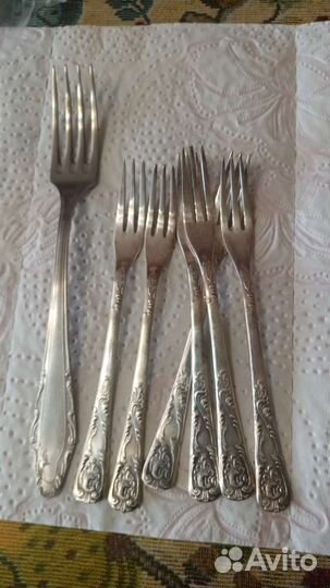 Вилки десертные СССР