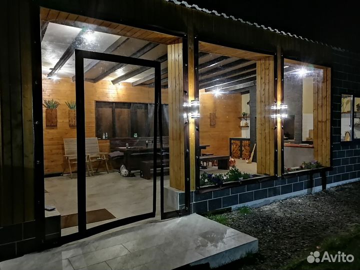 Мягкие пвх окна на беседку мирмо Курск