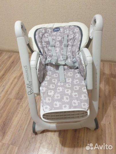 Стульчик для кормления chicco polly progress 5
