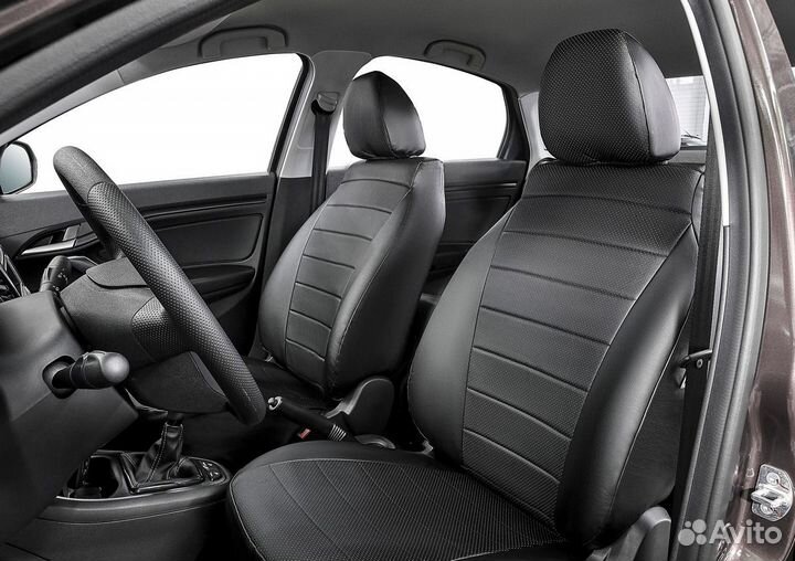 Авточехлы (комплект) Kia Rio 3