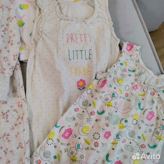 Пакет одежды 74 h&m mothercare и др