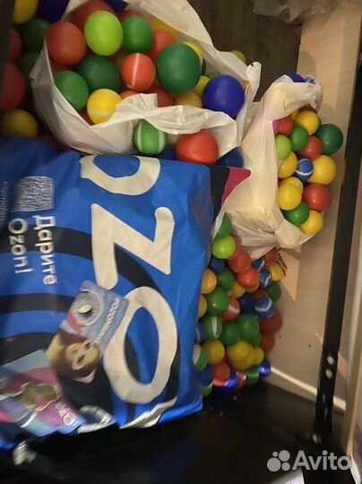 Мячики для сухого бассейна