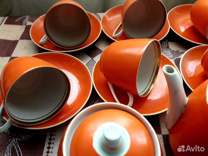 Фарфоровый сервиз СССР. Барановка