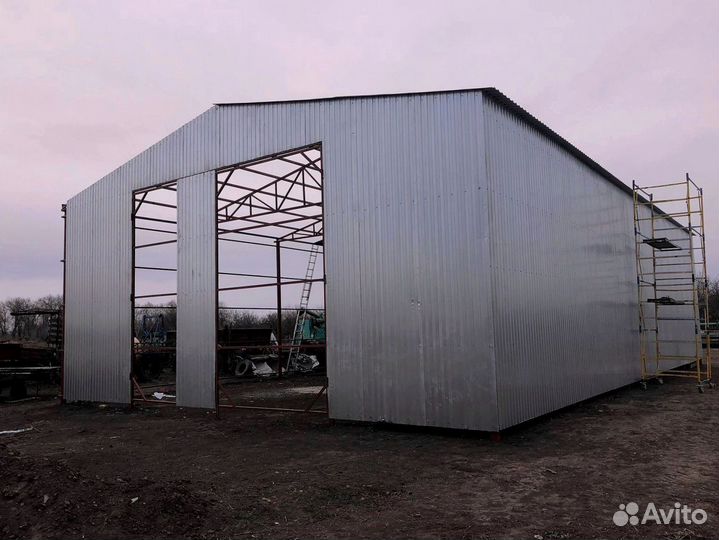 Ангар металлический