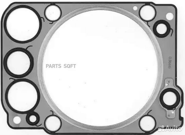 Elring 066.723 Прокладка ГБЦ OM501/502; Mot.№ 357749. ; (x6/x8);