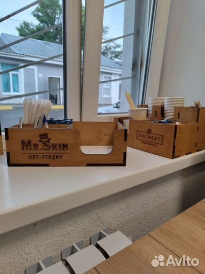 Резка лазером по дереву, фанере