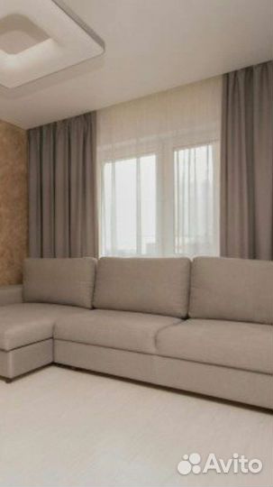 Портьеры новые. Софт серый