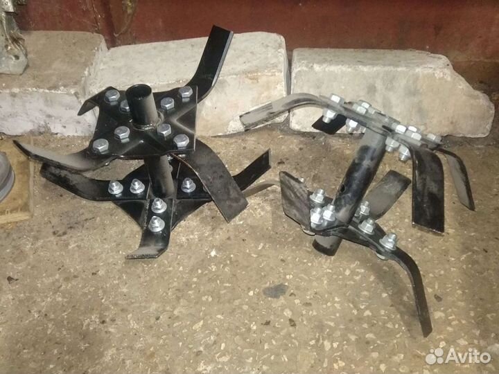 Фрезы для мотоблока гусиные лапки 24 мм