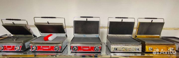 Гриль контактный прижимной тостер