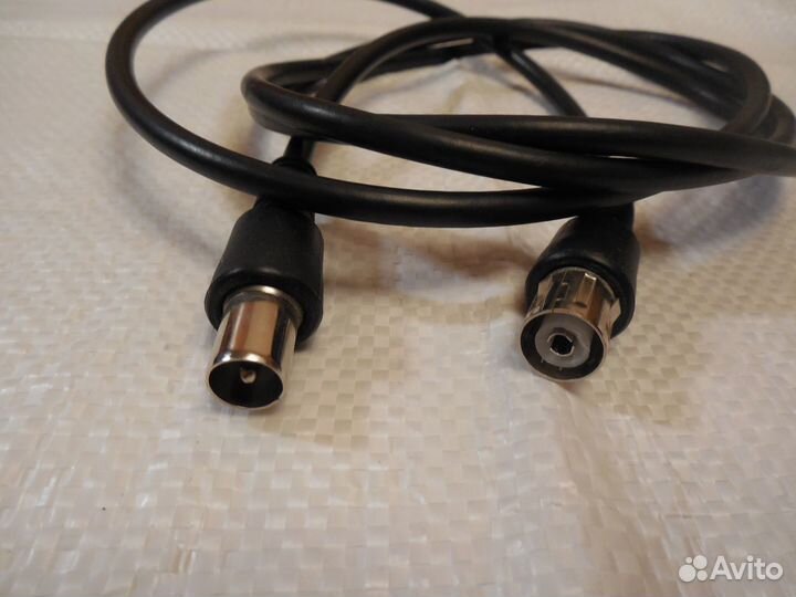 Антенный удлинитель папа - мама, штекер - гнездо