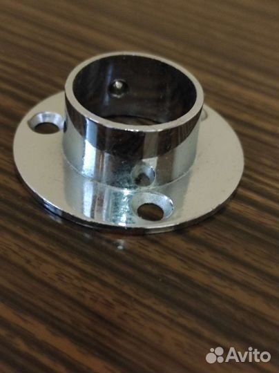 Держатель трубы хромированной