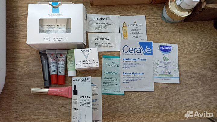 Миниатюры Filorga, Vichy,Clarins, Guerla, Erborian