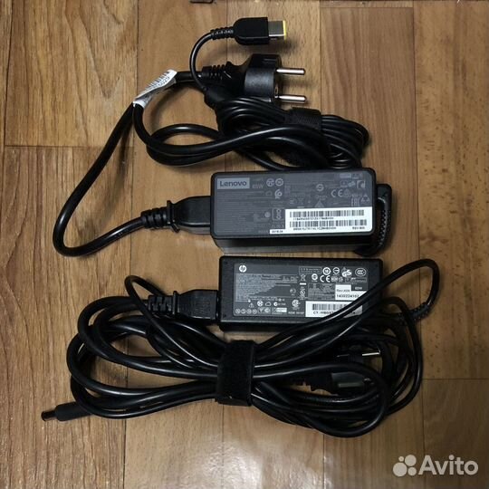 Блоки пит. HP, Lenovo. + Шнур. Рабочие