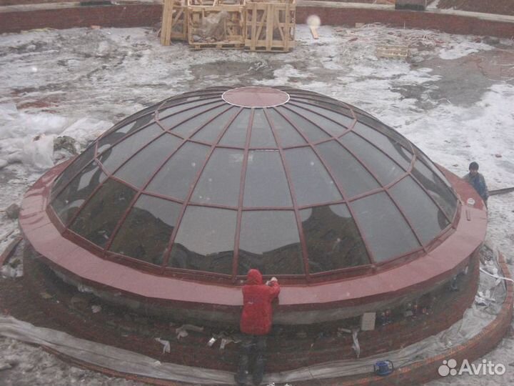 Остекление куполов