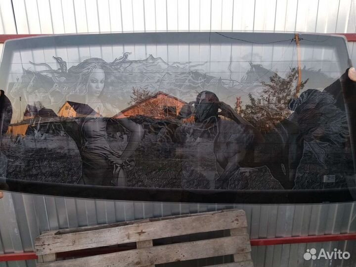 Заднее стекло ваз 2109