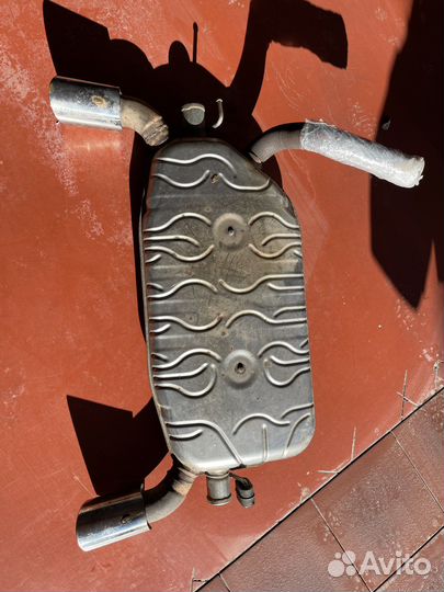 Глушитель Ford Focus RS 2.5 mk2