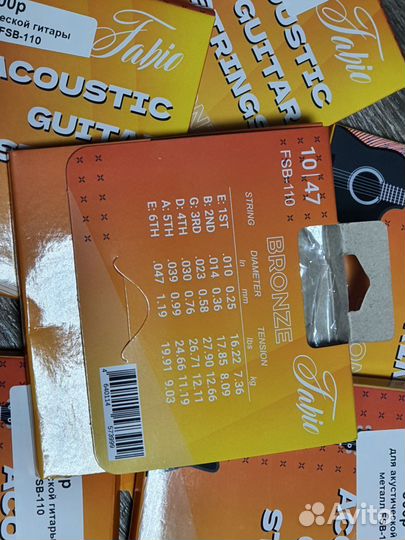 Струны для гитары