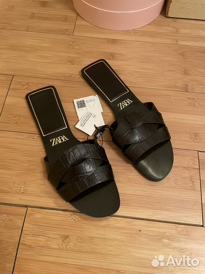 Шлепки Zara 41
