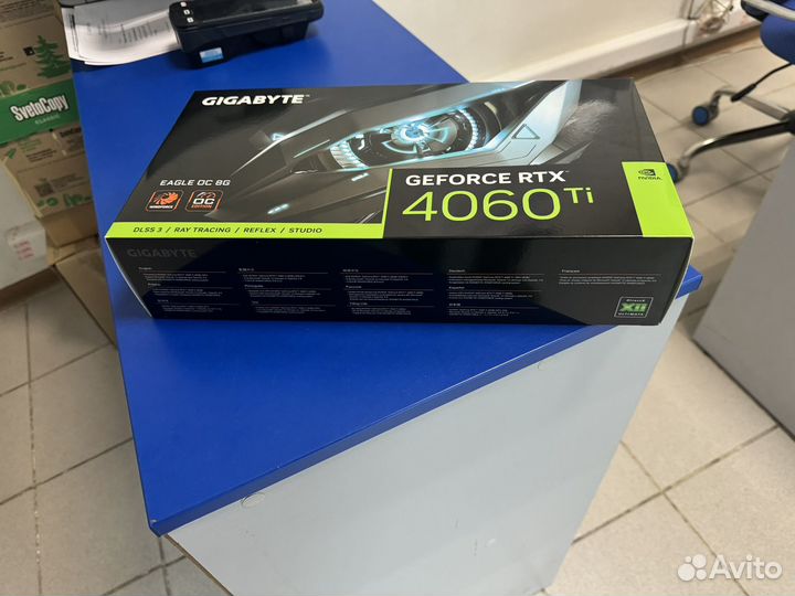 Видеокарта gigabyte rtx4060ti eagle oc 8gb