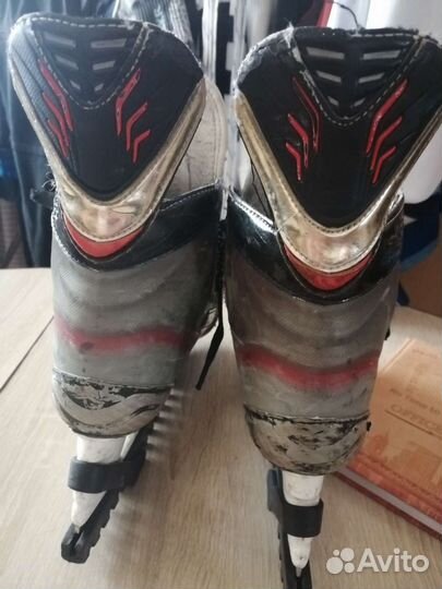 Хоккейные коньки bauer 37.5 размер