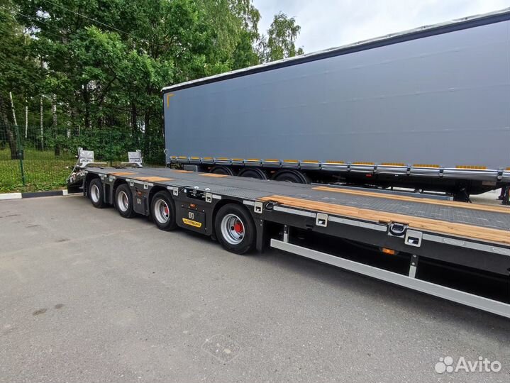 Полуприцеп трал (тяжеловоз) Juterborg JTB-50, 2023