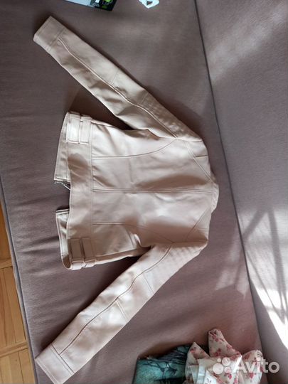 Куртка из экокожи женская