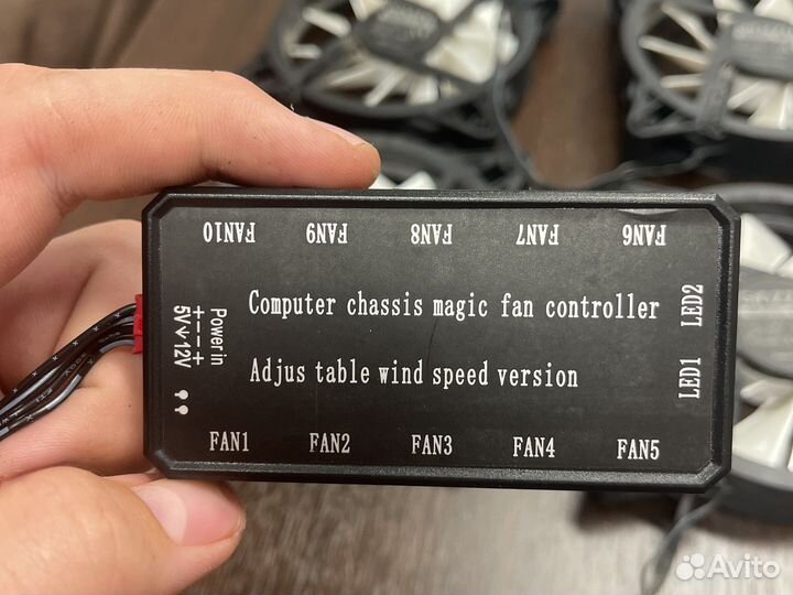 Куллер для пк ginzzu + контроллер