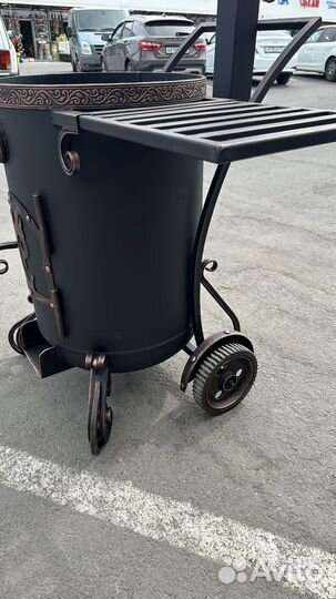 Печь под казан /сковороды садж