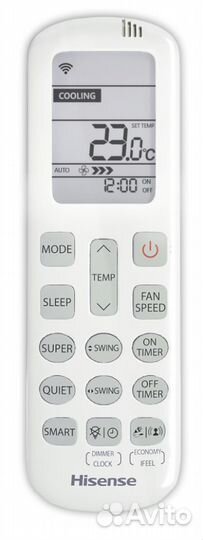 Внутренний блок Hisense AMS-12UW4rvetg00B Black