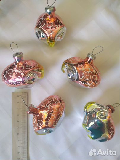 Ёлочные игрушки СССР