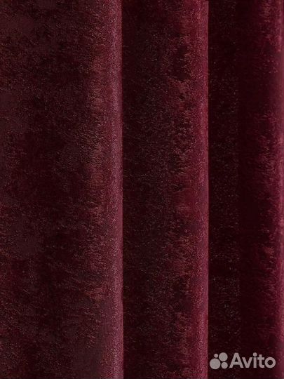Штора блэкаут бордовый цвет