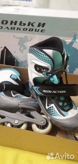 Роликовые коньки детские раздвижные