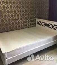 Кровать двухспальная из массива