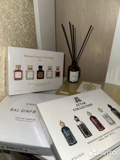 Набор пробников духов attar collection byredo