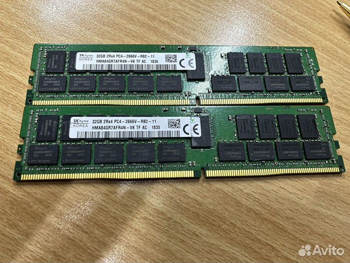 32GB DDR4 2666V hynix HMA84GR7CJR4N-VK