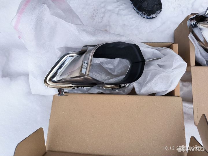 Насадки на глушитель(выхлоп) BMW X5 F15