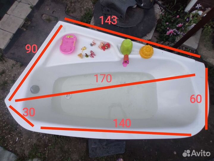 Ванная акриловая