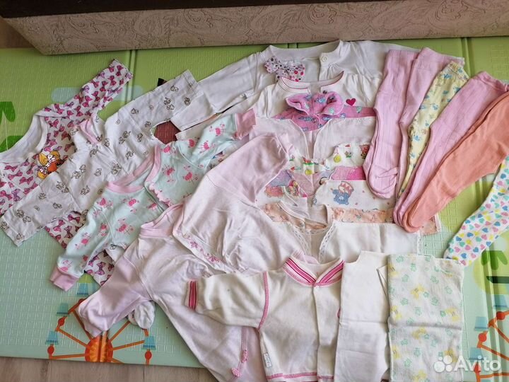 Детские вещи на девочку пакетом