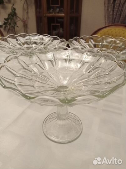 Вазы (фруктовницы) на ножке СССР