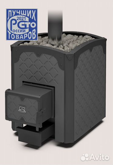 Печь для бани Былина-24 Ч Теплодар