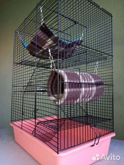 Клетка для хомяка, крысы, дегу