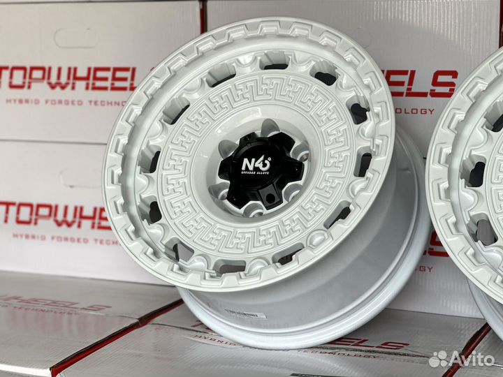 Makstton N40 CK04 17 9.0J ET0 6x139.7 100.1 White