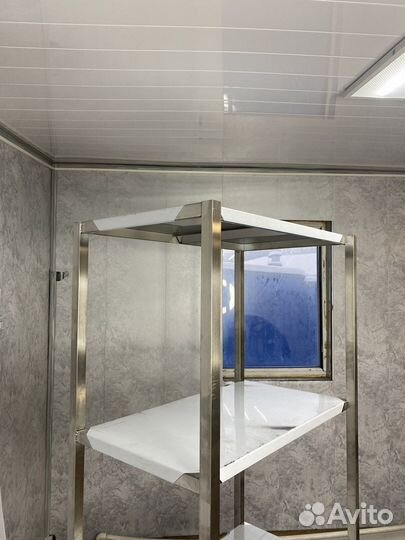 Стеллаж из нержавейки